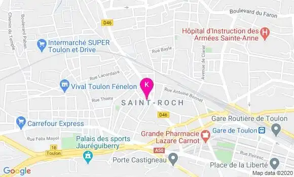 Localisation Valerie Feliho
