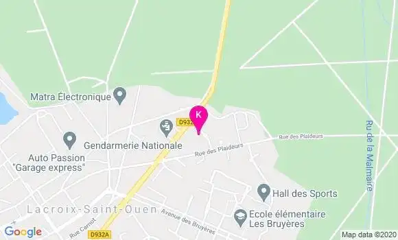 Localisation Anais Verplancke