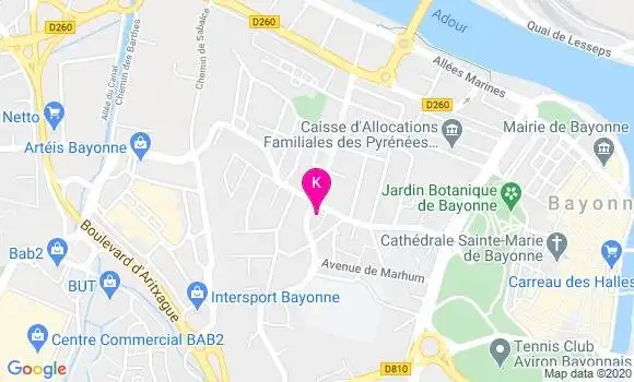 Localisation Raphael Couhard Bordahandy
