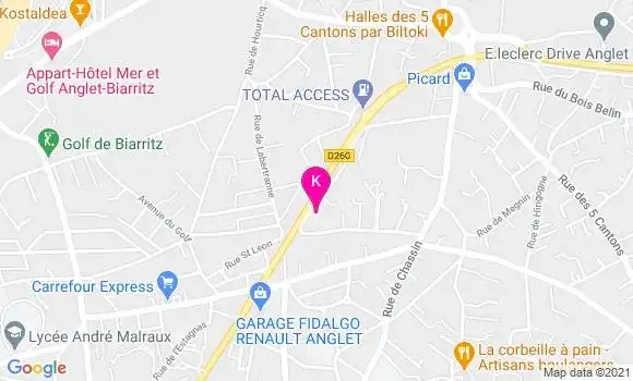 Localisation Anthony Gleize Sauvagnac