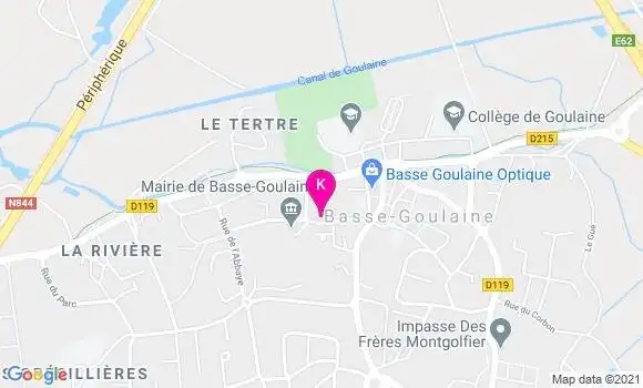 Localisation Thomas Mille