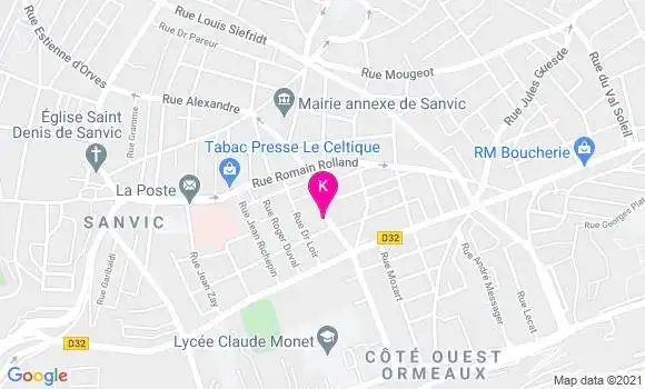 Localisation Geraud Coussergues