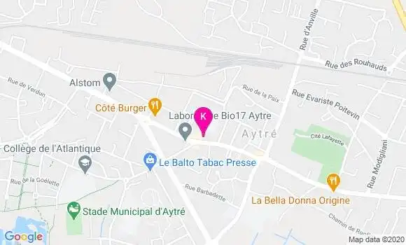 Localisation Marylise Caillibotte