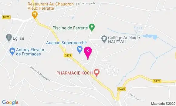 Localisation Francois Fidalgo