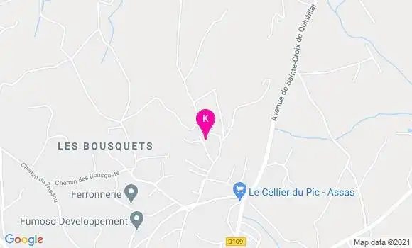 Localisation Sylvie Chardes Toullelan