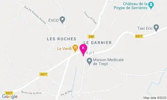 Localisation Jean Baptiste Prestal