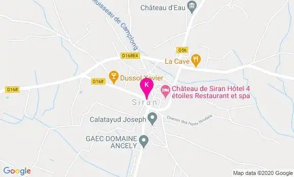 Localisation Anne Claire Lastelle Bonnet
