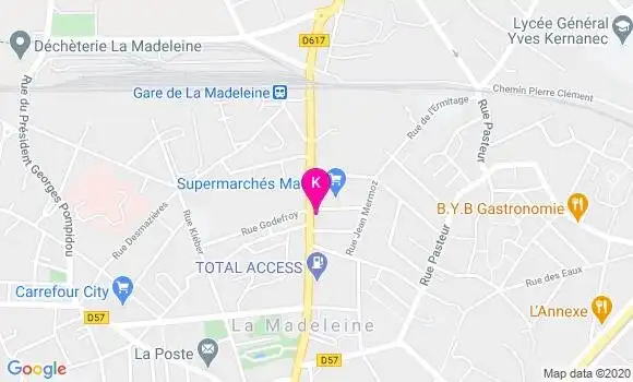 Localisation Matthieu Courtois