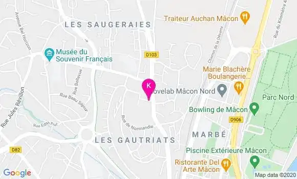 Localisation Laurie Cerqua