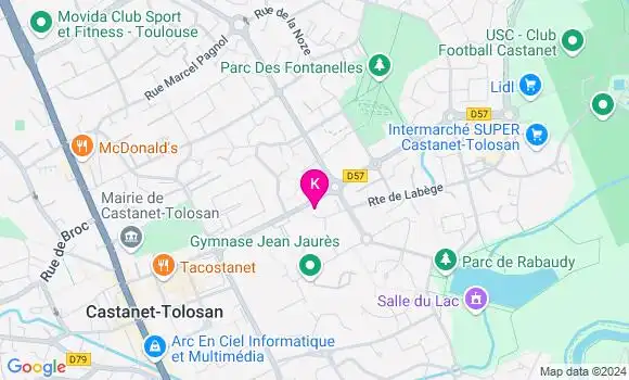 Localisation Louise Andouche