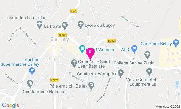 Localisation Thierry Gaudicheau