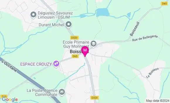 Localisation Amaury Fonty
