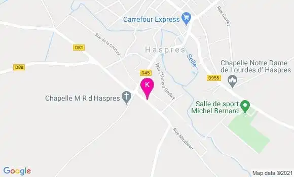 Localisation Marie Lachere