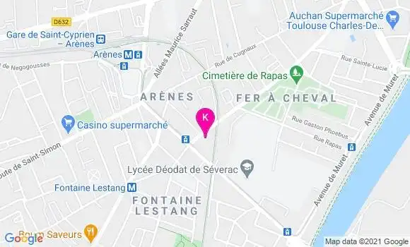 Localisation Marine Floriant