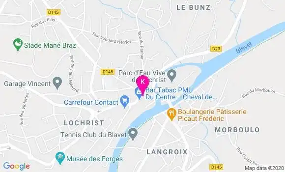 Localisation Aimee Mortier