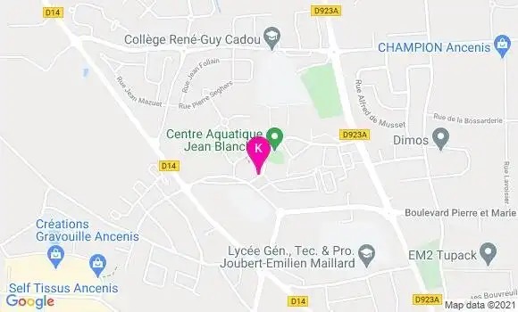 Localisation Helene Menet