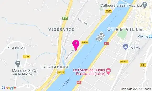 Localisation Rachel Anula Pichot