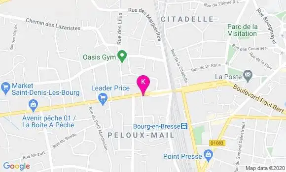 Localisation Jean Emmanuel Pochon
