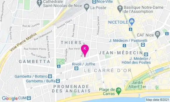 Localisation Nicolas Garcia