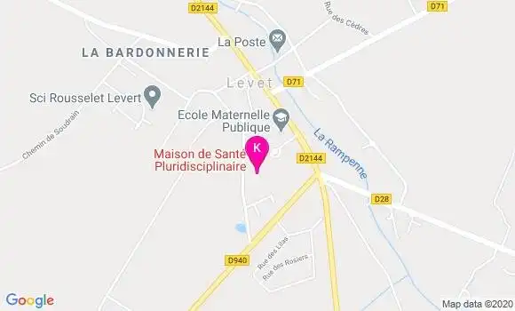 Localisation Isabelle Andre