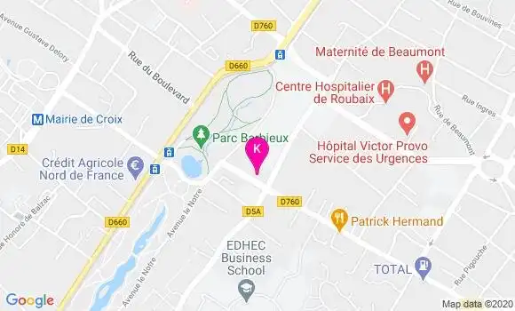 Localisation Amelie Leveque