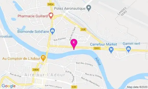 Localisation Miguel Gutierrez Balbin