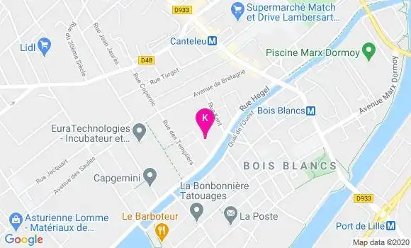 Localisation Romain Desmidt