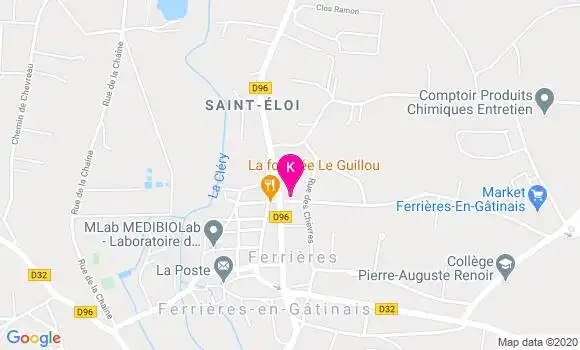 Localisation Helene Corjon Bracquemond