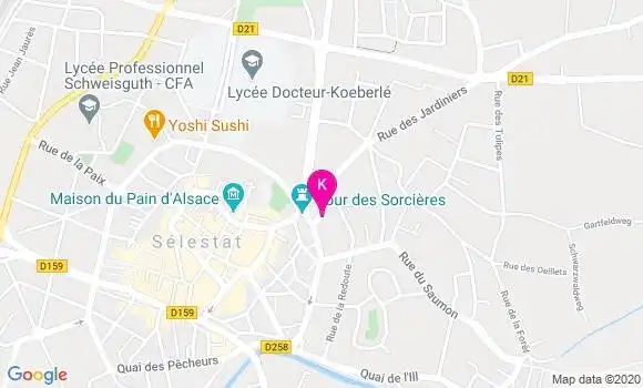 Localisation Elodie Seyller