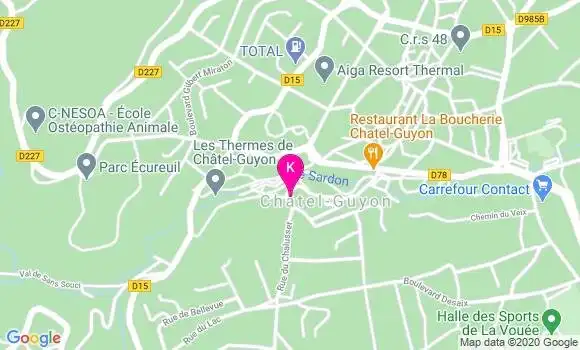 Localisation Clemence Bouche
