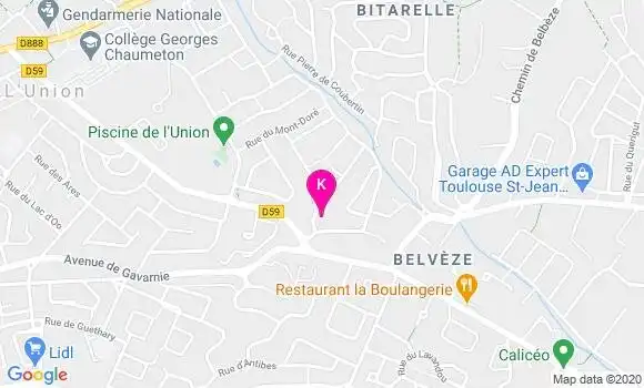Localisation Vincent Lages