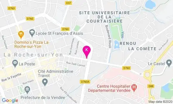 Localisation Bertrand Foucault