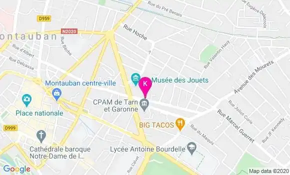 Localisation Jean Baptiste Robin
