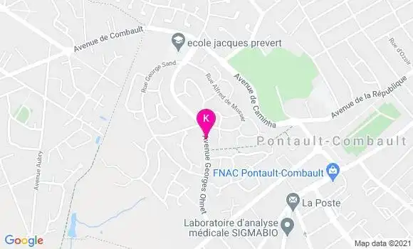 Localisation Francoise Vandeputte