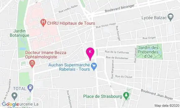 Localisation Nicolas Rossard