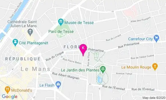Localisation Cristina Borges