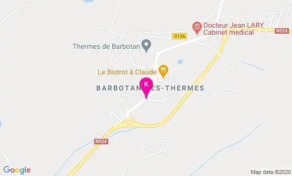 Localisation Franck Labedan