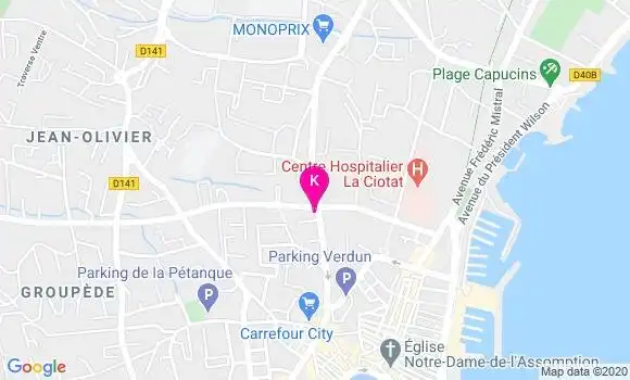 Localisation Linda Van Hertem