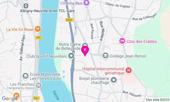 Localisation Margaux Clerc