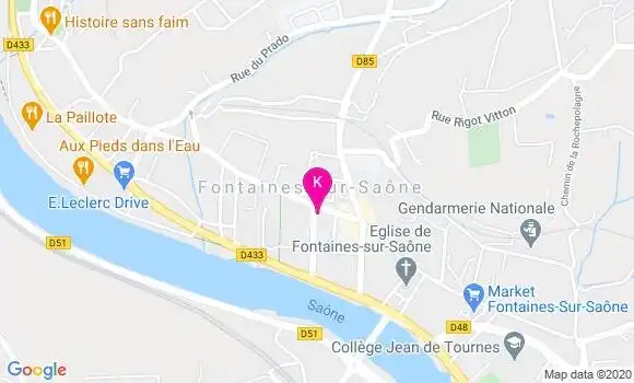 Localisation Amaury Nicolas