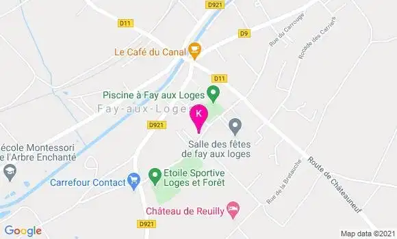 Localisation Stephanie Bourget Morice