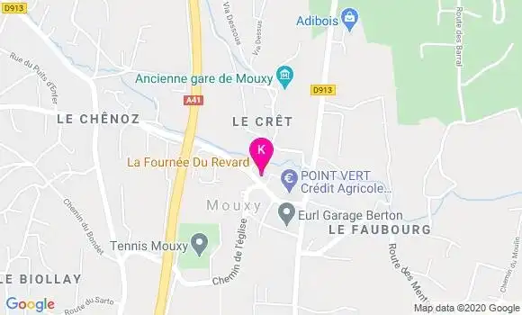 Localisation Arnaud Ladeuze