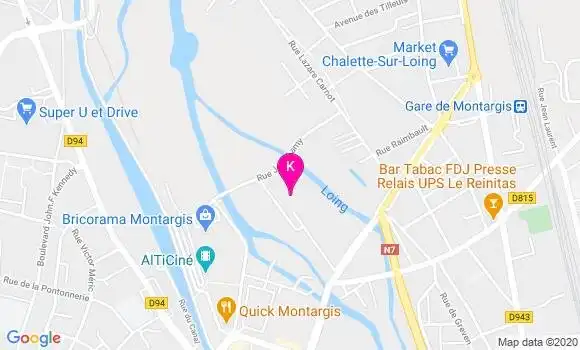Localisation Rose Marie Houret
