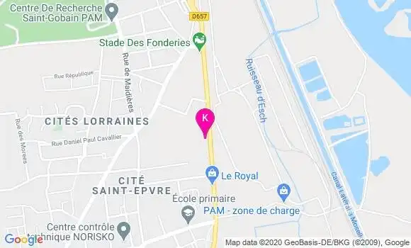 Localisation Marlene Moretti
