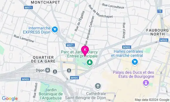 Localisation Nadia Finot