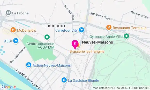 Localisation Mathilde Fiquet