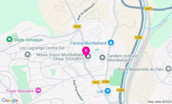 Localisation Mathilda Grosjean