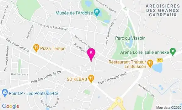 Localisation Marion Faure