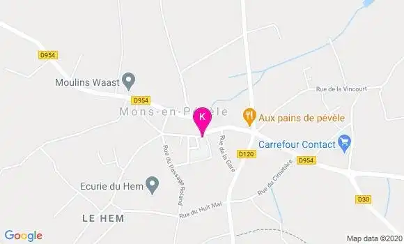 Localisation Yves Siomboing