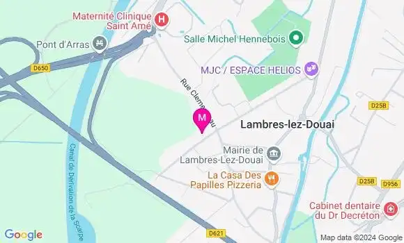Localisation Nathalie Nicaise